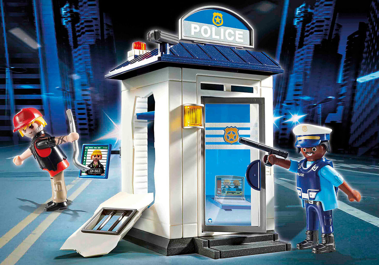 70498 PLAYMOBIL® City Action Politseijaoskond цена и информация | Klotsid ja konstruktorid | hansapost.ee