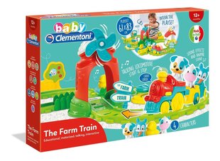 Красочная ферма с поездом и домашними животными Clementoni Baby, 17385 цена и информация | Игрушки для малышей | hansapost.ee