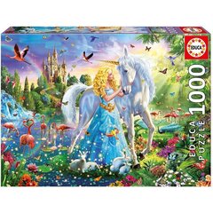 Pusle The Princess And The Unicorn, 1000 tk цена и информация | Пазлы | hansapost.ee