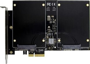 Kontroler ProXtend PCIe x4 - 2x SATA III (PX-SR-10257) цена и информация | ProXtend Компьютерная техника | hansapost.ee