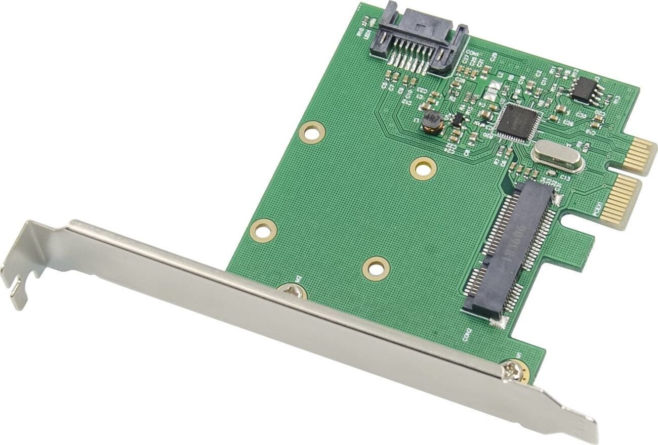 Kontroler ProXtend PCIe x4 - mSATA (PX-SR-10256) цена и информация | Regulaatorid | hansapost.ee