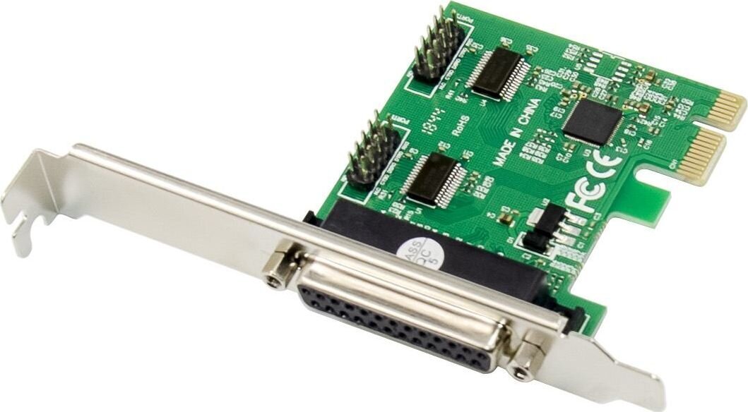 Kontroler ProXtend PCIe 2.0 x1 - LPT + 2x RS-232 (PX-SP-55011) цена и информация | Regulaatorid | hansapost.ee