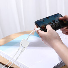 Adapter Joyroom, Lightning - 2x Lightning hind ja info | Mobiiltelefonide kaablid | hansapost.ee