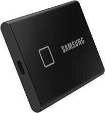 Väline 1TB SSD kõvaketas Samsung T7 Touch, must hind ja info | Välised kõvakettad | hansapost.ee