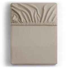 Kummiga voodilina DecoKing jersey Amber Cappuccino, 120x200 cm, pruun hind ja info | Voodilinad | hansapost.ee