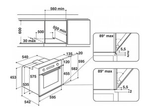 Whirlpool AKP 745 WH hind ja info | Ahjud | hansapost.ee