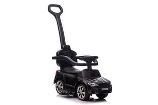 BMW SXZ2078 LED Машинка толкалка с ручкой. Чёрная. Резиновые колёса цена и информация | Игрушки для малышей | hansapost.ee