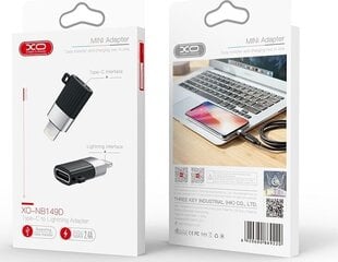 Адаптер USB TelForceOne XO NB149-D USB-C - lightning цена и информация | Адаптеры и USB-hub | hansapost.ee