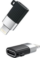 Адаптер USB TelForceOne XO NB149-D USB-C - lightning цена и информация | TelforceOne Компьютерная техника | hansapost.ee