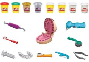Plastiliinikomplekt Hambaarst Hasbro Play-Doh Drill 'n Fill Dentist hind ja info | Hasbro Play-Doh Core Line Lastekaubad ja beebikaubad | hansapost.ee