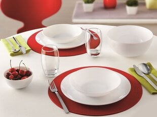 Luminarc десертная тарелка Diwali White, 19 см цена и информация | Посуда, тарелки, обеденные сервизы | hansapost.ee