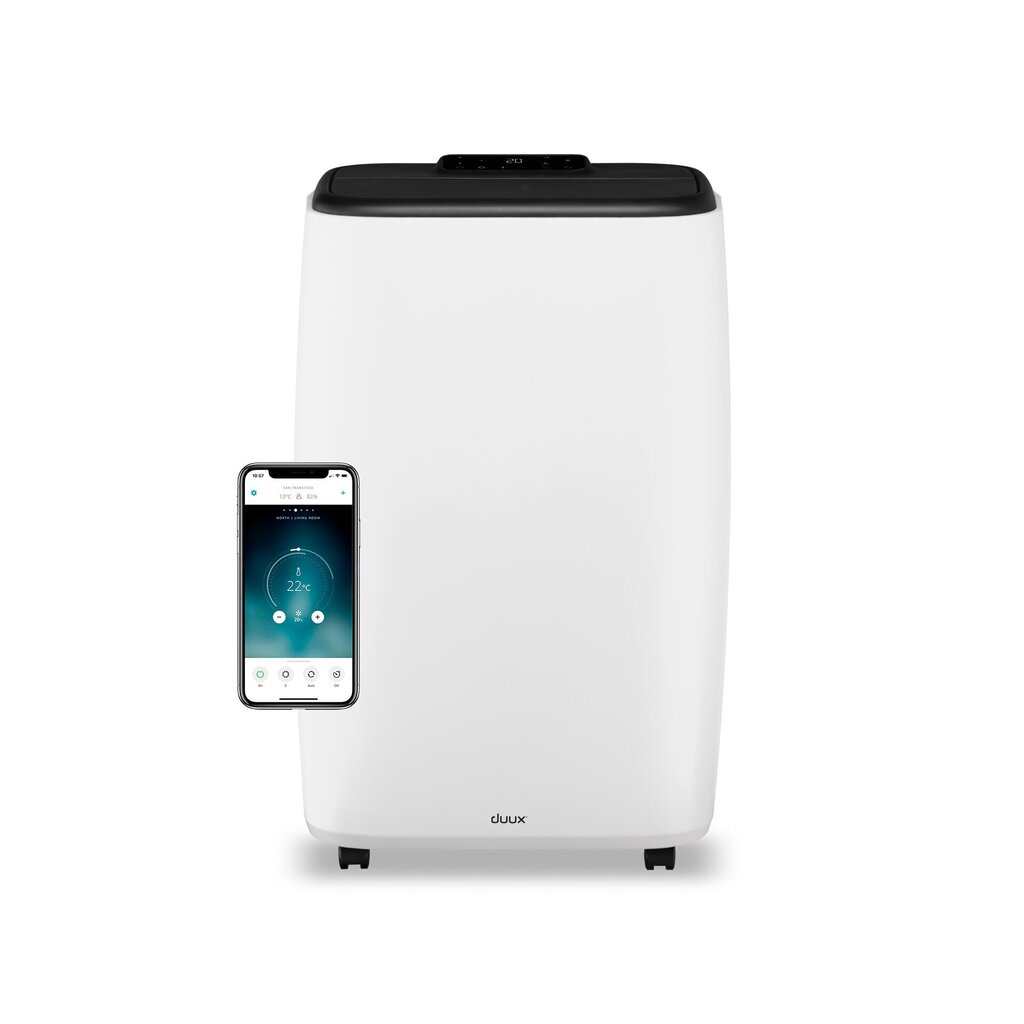 Mobiilne kliimaseade Duux Smart North White, 14000 BTU/h цена и информация | Konditsioneerid, kliimaseadmed | hansapost.ee