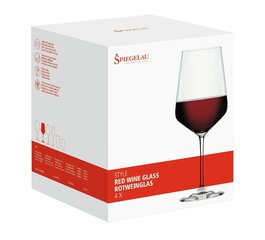 Spiegelau Style Red Wine punase veini klaas, 4 tk hind ja info | Klaasid, kruusid ja kannud | hansapost.ee
