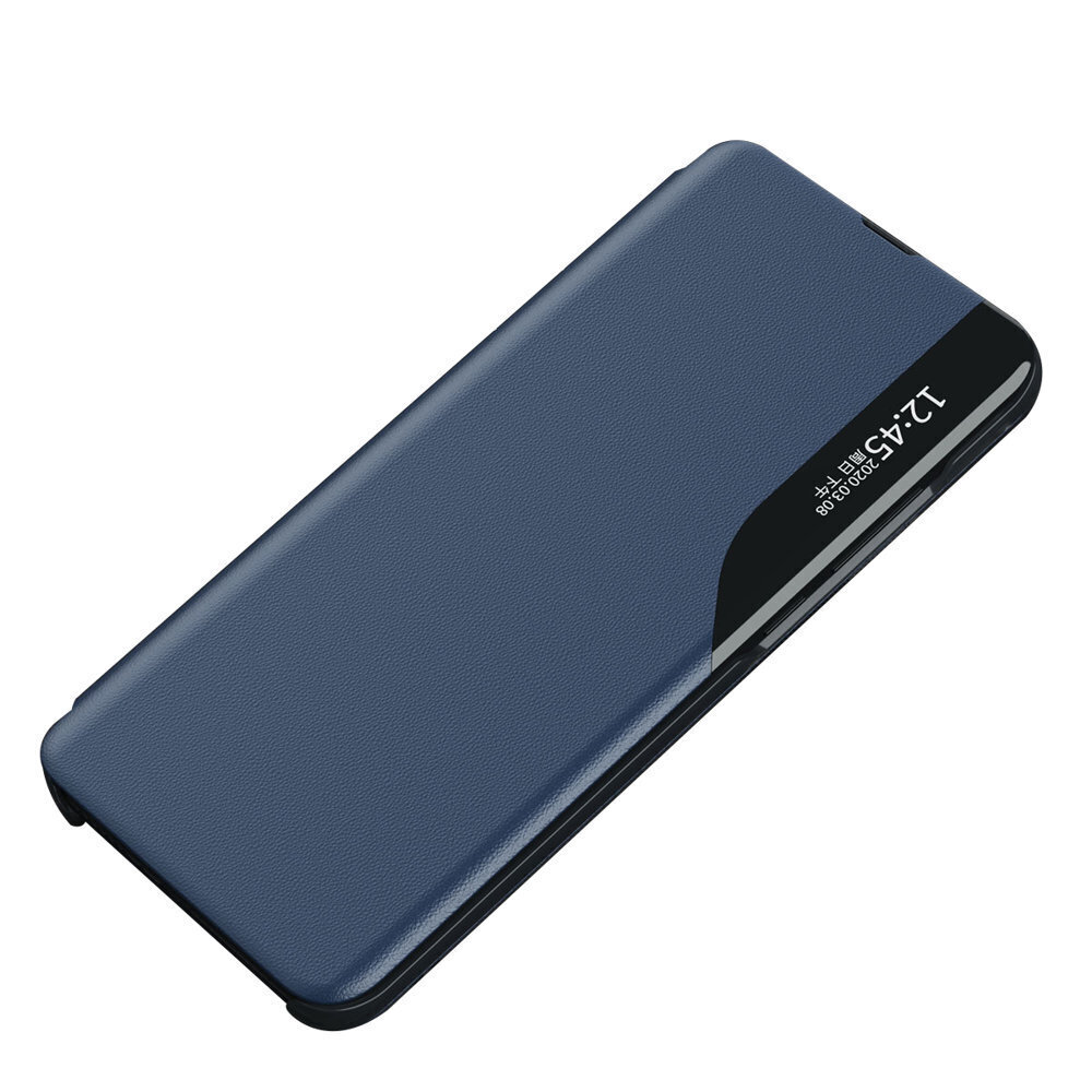 Telefoniümbris Eco Leather View Xiaomi Poco X4 NFC 5G, sinine hind ja info | Telefonide kaitsekaaned ja -ümbrised | hansapost.ee