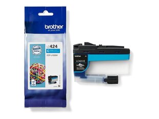 Brother LC-424C, sinine hind ja info | Tindiprinteri kassetid | hansapost.ee