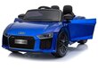 Elektriline sportauto lastele Audi R8 Spyder, sinine цена и информация | Laste elektriautod | hansapost.ee