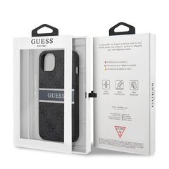 GUHCP13M4GDGR Guess PU 4G Printed Stripe Case for iPhone 13 Grey hind ja info | Telefonide kaitsekaaned ja -ümbrised | hansapost.ee