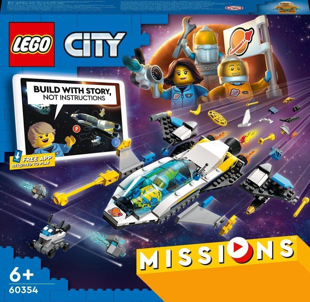 60354 LEGO® City Missions Marsi kosmoselaevade uurimismissioonid цена и информация | Klotsid ja konstruktorid | hansapost.ee