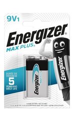 Patarei ENERGIZER MAX PLUS 9V 6LR61 1TK Alkaline цена и информация | Батарейки | hansapost.ee