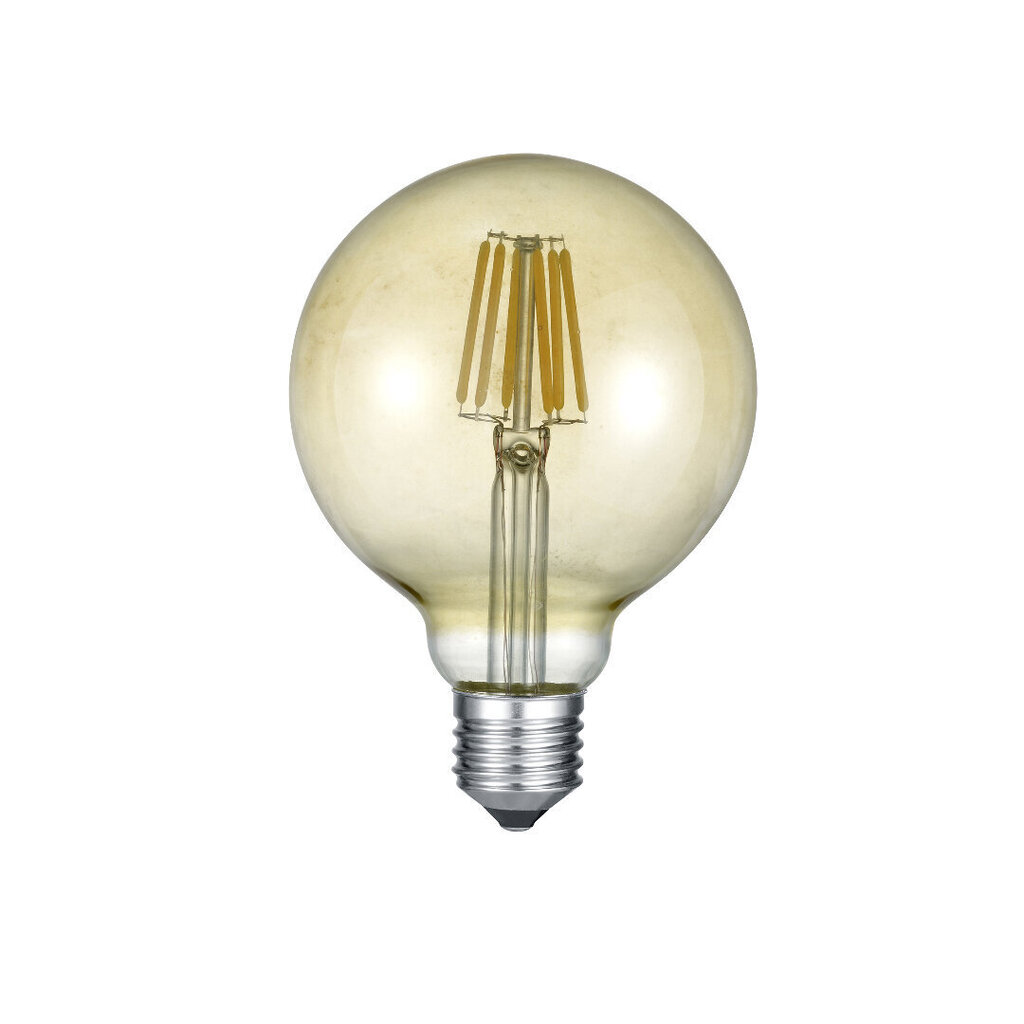 Valgusallikas Globe suur LED filament E27 6W 420lm 2700K tume hind ja info | Lambipirnid ja LED-pirnid | hansapost.ee