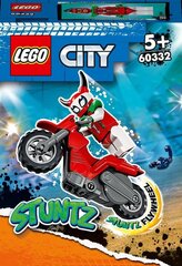60332 LEGO® City Stunt Смелый мотоцикл каскадера-скорпиона цена и информация | Конструкторы и кубики | hansapost.ee