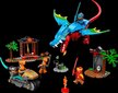 71759 LEGO® NINJAGO Ninja Draakoni tempel цена и информация | Klotsid ja konstruktorid | hansapost.ee