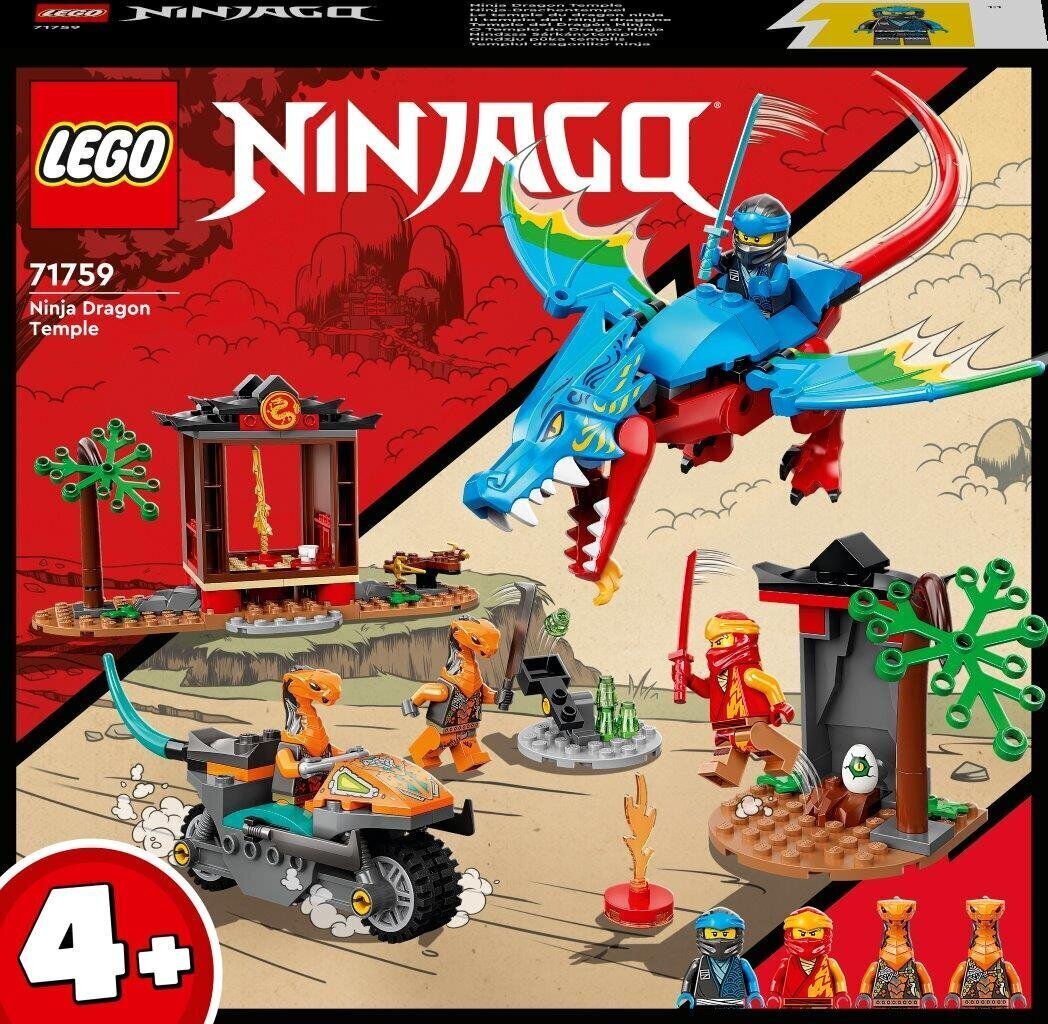 71759 LEGO® NINJAGO Ninja Draakoni tempel цена и информация | Klotsid ja konstruktorid | hansapost.ee