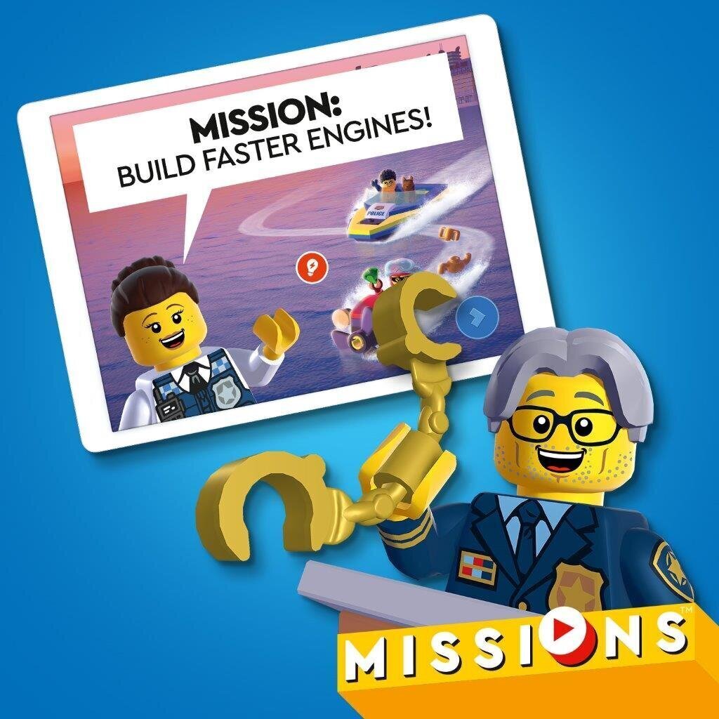 60355 LEGO® City Missions Veepolitsei detektiivi missioonid цена и информация | Klotsid ja konstruktorid | hansapost.ee