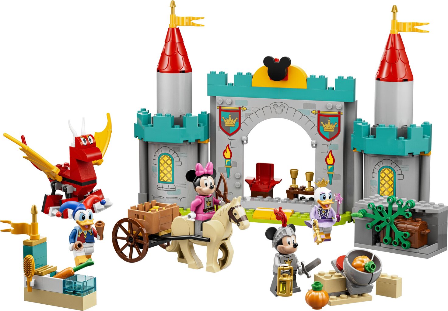 10780 LEGO® | Disney Miki ja sõbrad, Miki ja sõbrad lossikaitsjad hind ja info | Klotsid ja konstruktorid | hansapost.ee