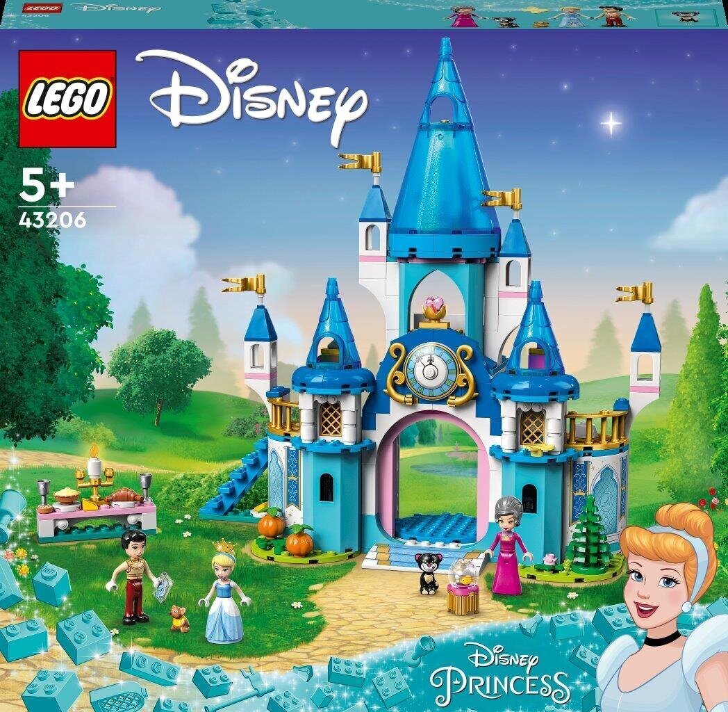 43206 LEGO® | Disney Princess Tuhkatriinu ja võluva printsi loss hind ja info | Klotsid ja konstruktorid | hansapost.ee