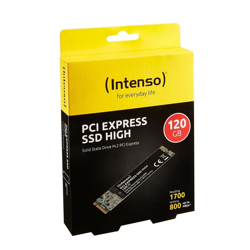 Intenso SSD PCI Express 120GB hind ja info | Sisemised kõvakettad | hansapost.ee
