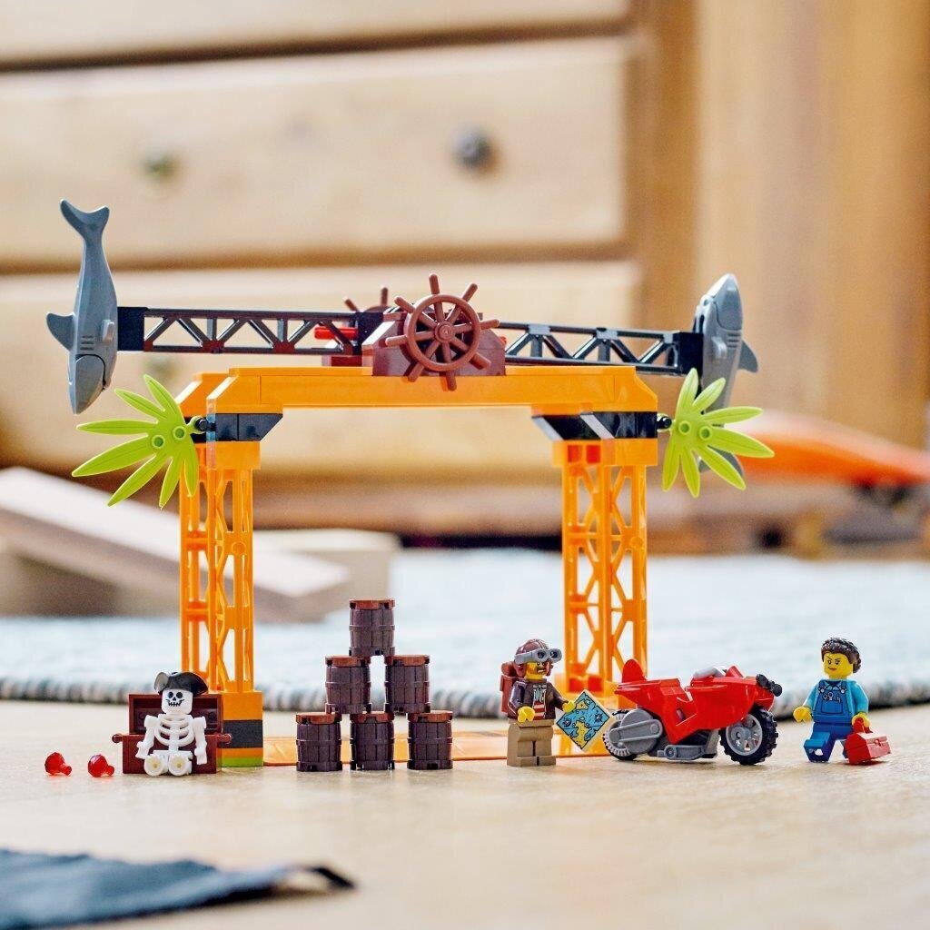 60342 LEGO® City Stunt Hai rünnaku trikiväljakutse hind ja info | Klotsid ja konstruktorid | hansapost.ee