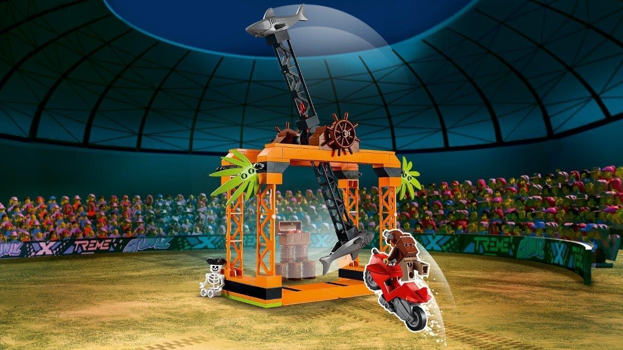 60342 LEGO® City Stunt Hai rünnaku trikiväljakutse hind ja info | Klotsid ja konstruktorid | hansapost.ee