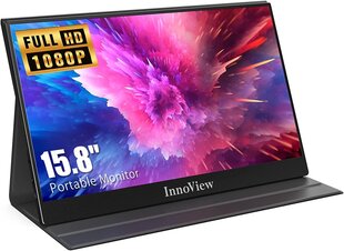 InnoView 15.8" цена и информация | Мониторы | hansapost.ee