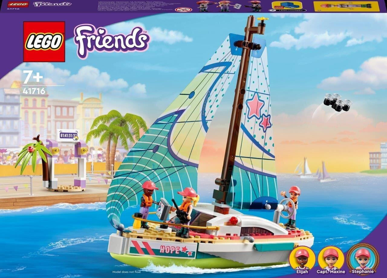 41716 LEGO® Friends Stefani purjetamise seiklus цена и информация | Klotsid ja konstruktorid | hansapost.ee