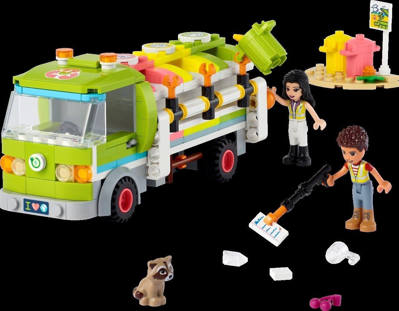 41712 LEGO® Friends Prügi taaskasutusauto hind ja info | Klotsid ja konstruktorid | hansapost.ee