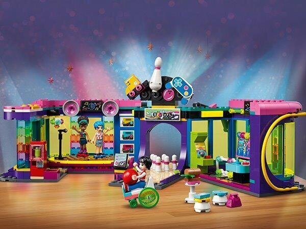 41708 LEGO® Friends Rulluisu disko areen цена и информация | Klotsid ja konstruktorid | hansapost.ee