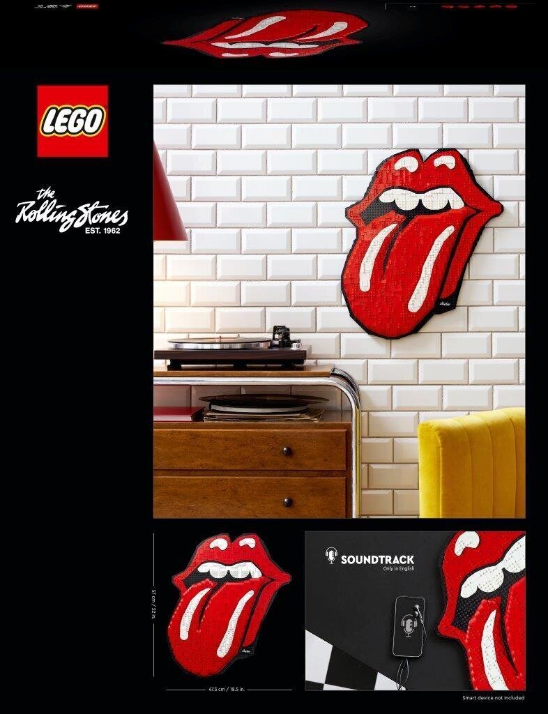 31206 LEGO® Art The Rolling Stones hind ja info | Klotsid ja konstruktorid | hansapost.ee