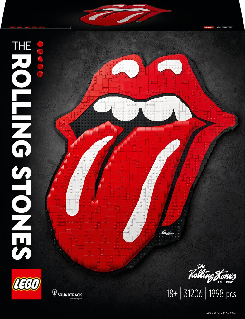 31206 LEGO® Art The Rolling Stones hind ja info | Klotsid ja konstruktorid | hansapost.ee