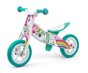 Беговел-трехколесный велосипед Milly Mally Look 2in1, Unicorn цена и информация | Балансировочные велосипеды | hansapost.ee