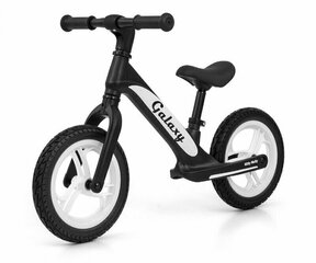 Детский балансировочный велосипед Milly Mally Galaxy, черный цена и информация | Балансировочные велосипеды | hansapost.ee