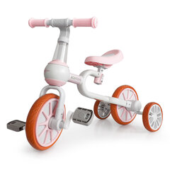 Балансировочный велосипед 4в1 с педалями и боковыми колесами цена и информация | Балансировочные велосипеды | hansapost.ee