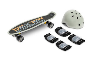 Скейтборд DEXTER + шлем и защита, серый цена и информация | Скейтборды | hansapost.ee