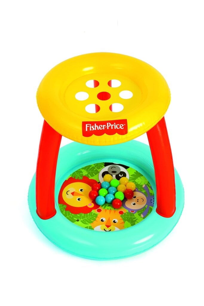 Täispuhutav mäng lastele Bestway Fisher-Price Animal Friends, mitmevärviline price and information | Täispuhutavad veemänguasjad ja ujumistarbed | hansapost.ee