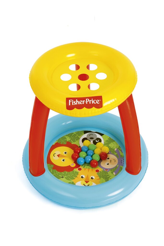 Täispuhutav mäng lastele Bestway Fisher-Price Animal Friends, mitmevärviline hind ja info | Täispuhutavad veemänguasjad ja ujumistarbed | hansapost.ee