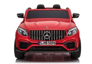 Электромобиль для детей Mercedes GLC 63S, красный лакированный цена и информация | Электромобили для детей | hansapost.ee