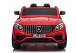 Elektriauto lastele Mercedes GLC 63S, punane lakitud цена и информация | Laste elektriautod | hansapost.ee
