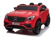 Elektriauto lastele Mercedes GLC 63S, punane lakitud цена и информация | Laste elektriautod | hansapost.ee