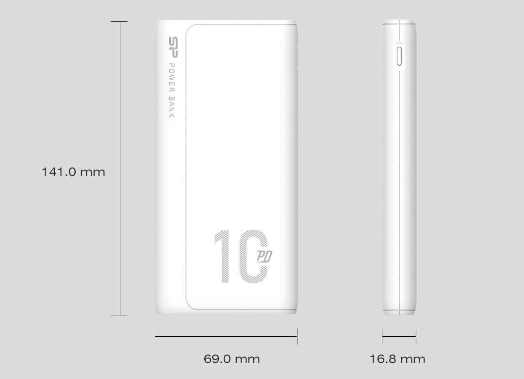 Silicon Power 10000 mAh цена и информация | Akupangad | hansapost.ee