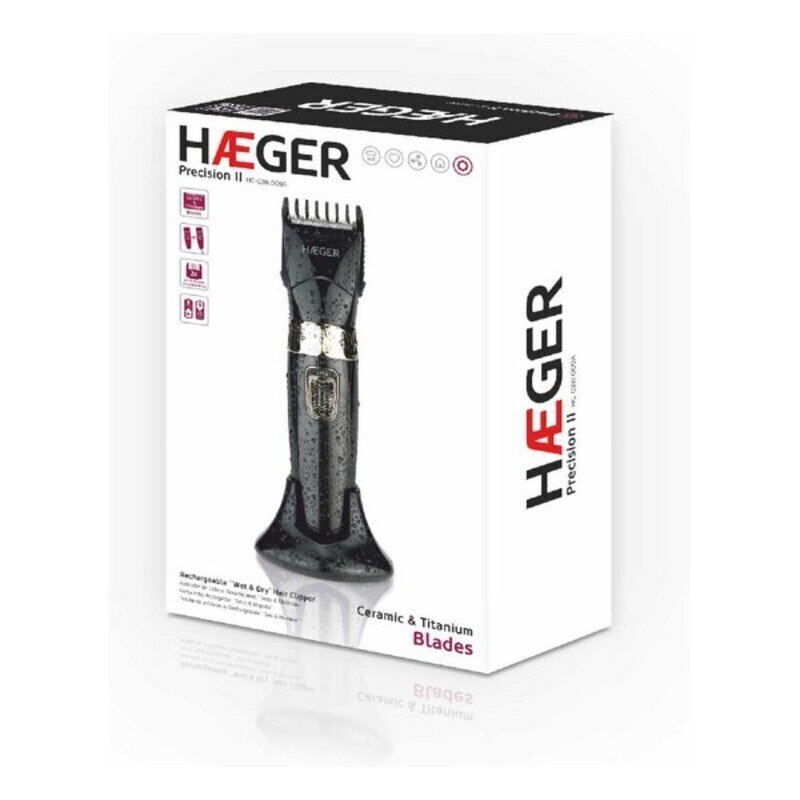 Haeger Precision II цена и информация | Juukselõikusmasinad ja trimmerid | hansapost.ee